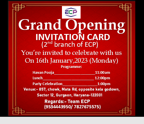 grand opening