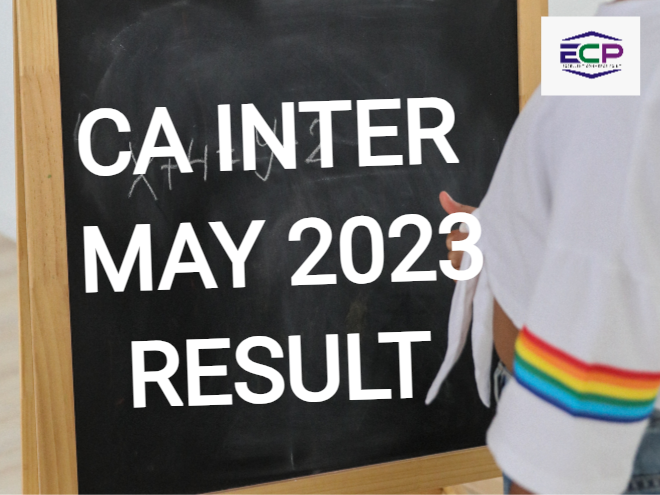 CA Inter May 2023 Result