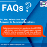 DU SOL Admission FAQs Answers to Common Questions