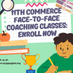 11th Commerce Face-to-Face Coaching Classes Enroll Now