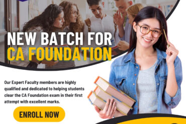 New Batch for CA Foundation 2024 - Enroll Now at ECP!