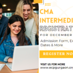 CMA Intermediate Registration for December 2024 Admission